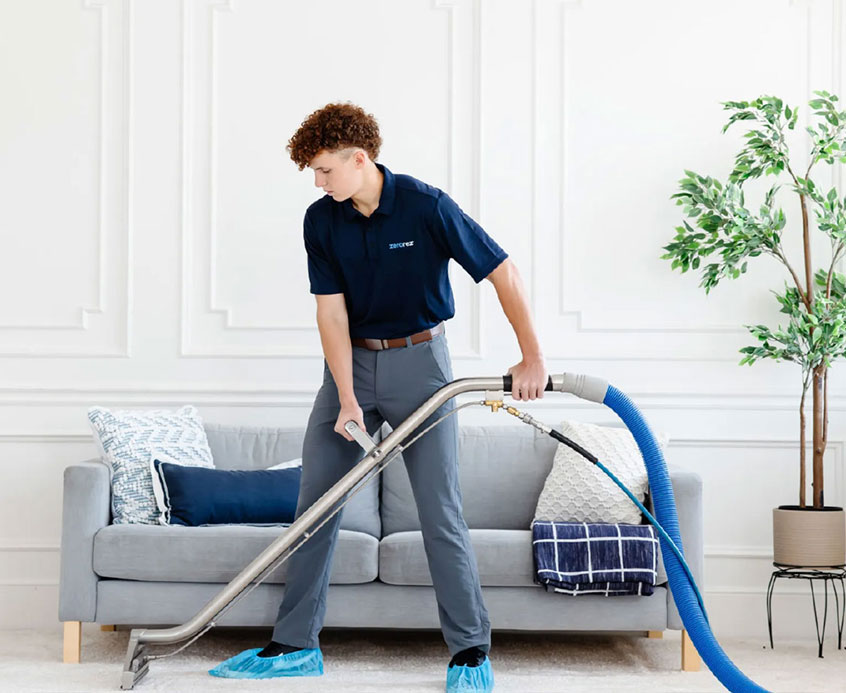 TalentCards delivers on-the-job training to Zerorez technicians, making microlearning courses available the moment they need them.